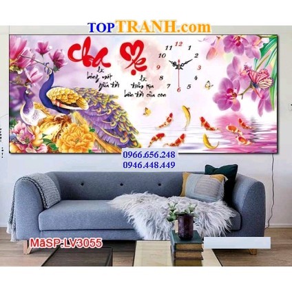 Tranh đá DH cha mẹ